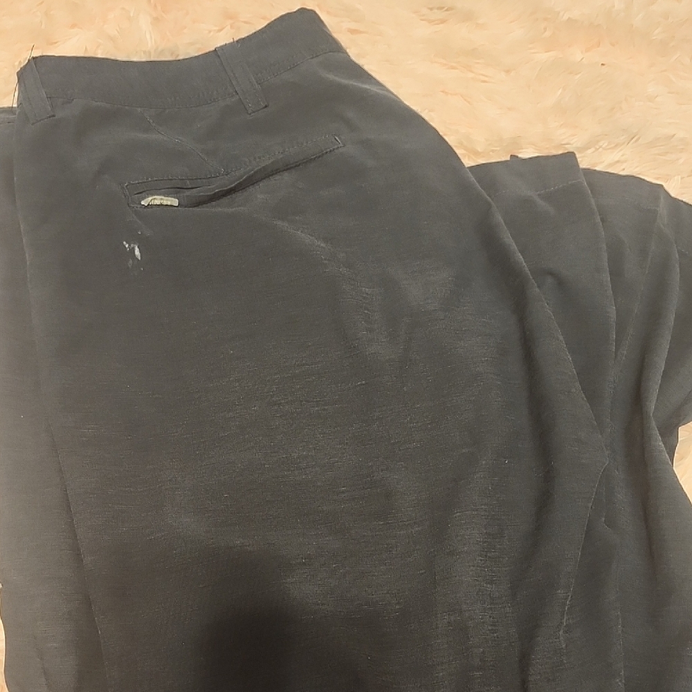 Linksoul Black Chinos - Slim Casual Men's Pants - Picture 1 of 3
